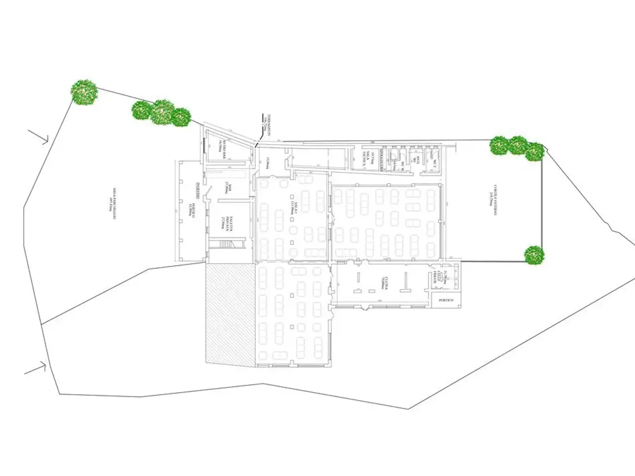 Negozio in Piazza IV Novembre 2, Vernate, {3} - Planimetria 1