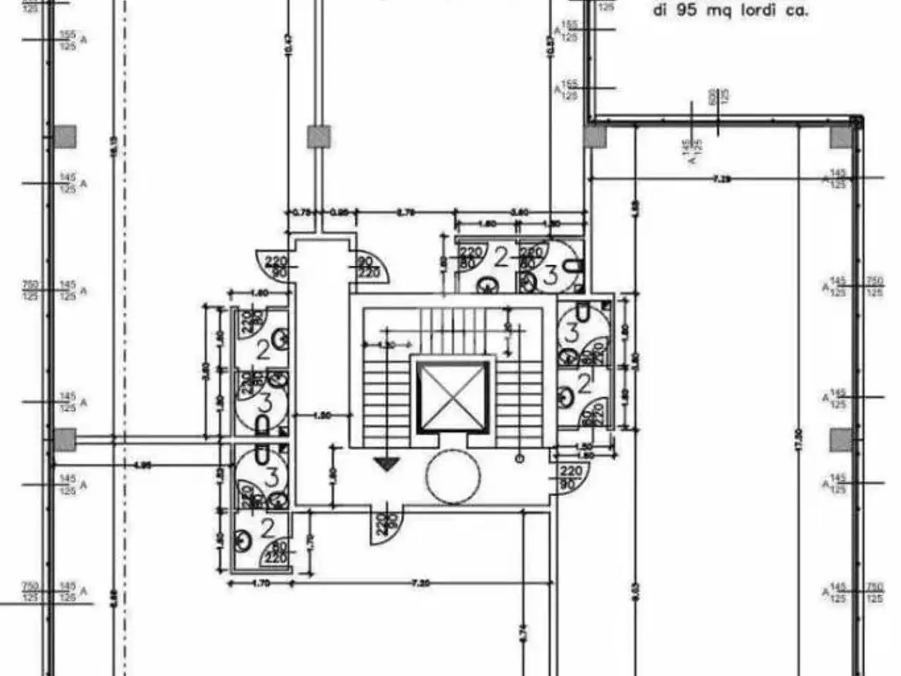 Ufficio in Via Chemnitz 5, Prato, {3} - Planimetria 1