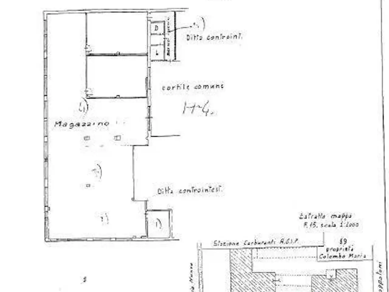 Laboratorio in Via Michelangelo Buonarroti 4, Cassano D'Adda, {3} - Planimetria 1