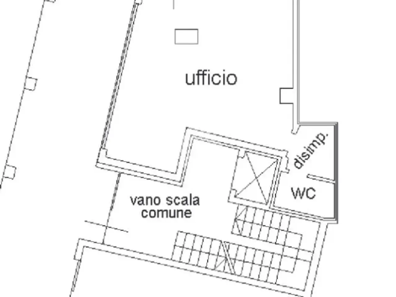 Ufficio in Via Postumia Centro 116, San Biagio Di Callalta, {3} - Planimetria 1