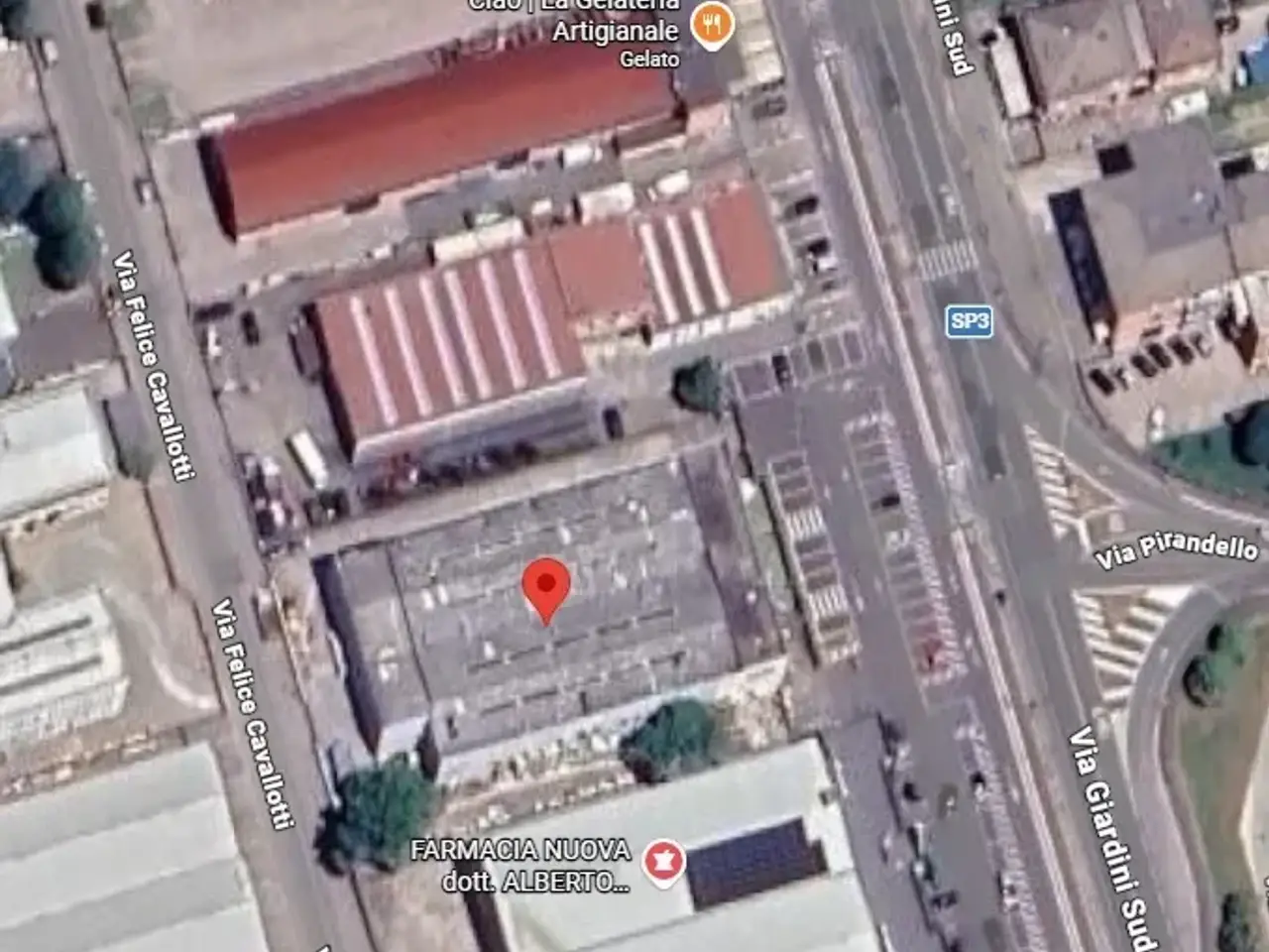 Capannone in Via Giardini Sud 126, Formigine, {3} - Planimetria 1