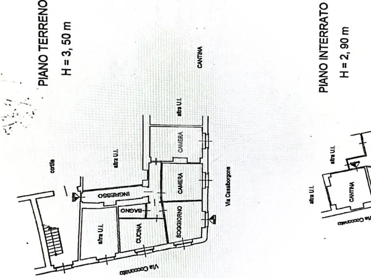 Negozio in Via Casalborgone, Torino, {3} - Planimetria 1