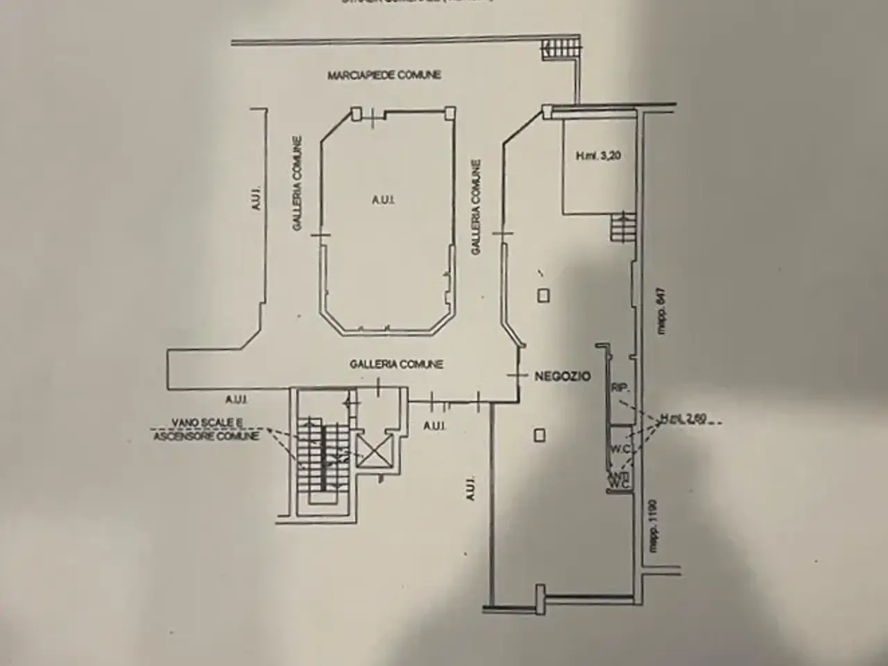 Negozio in Via Roma, Recoaro Terme, {3} - Planimetria 1