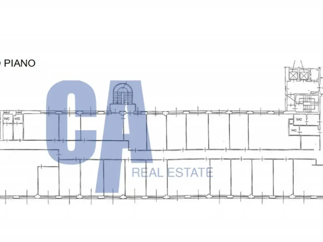 Ufficio in Via Roma, Segrate, {3} - Planimetria 1