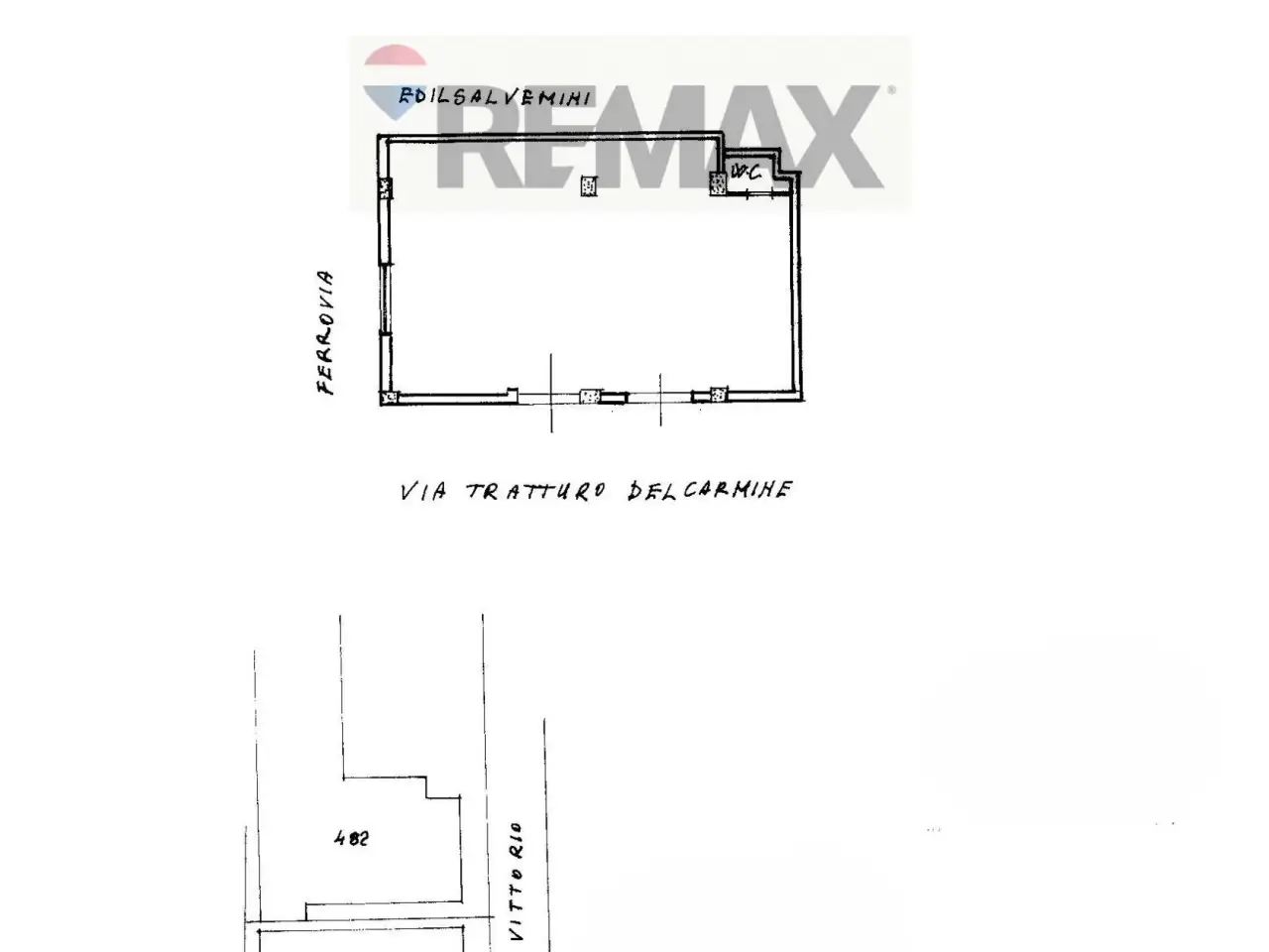 Negozio in Via Tratturo del Carmine 1-5, Manfredonia, {3} - Planimetria 1