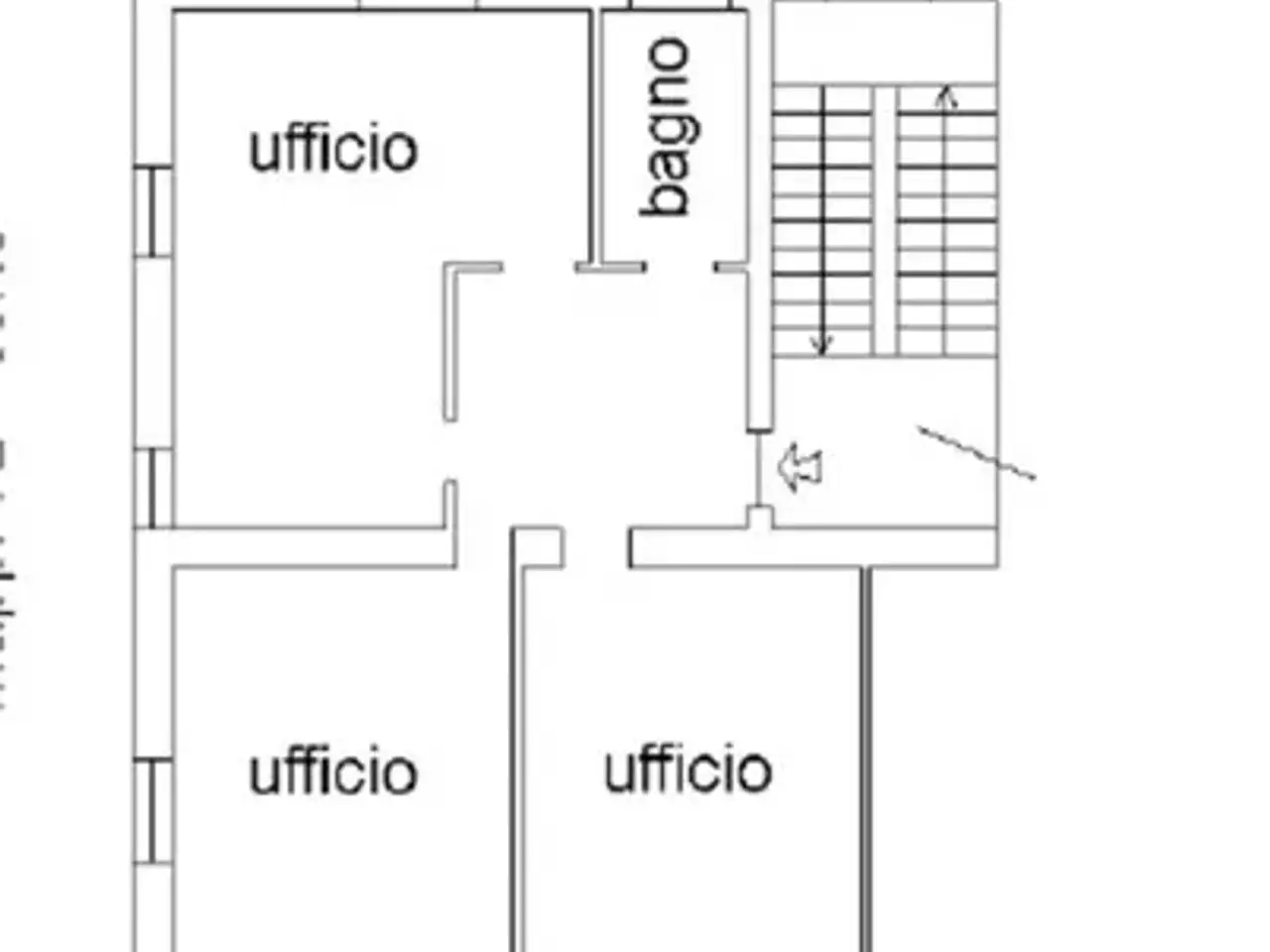 Ufficio in Via Torino 134, Cuneo, {3} - Planimetria 1