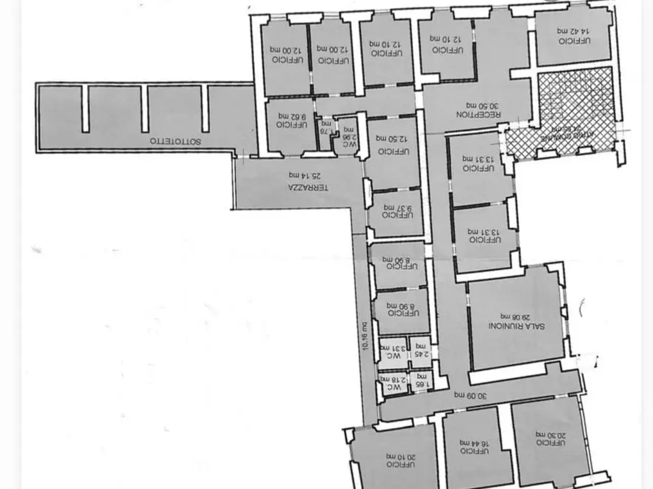 Ufficio in Corso Zanardelli Snc, Brescia, {3} - Planimetria 1