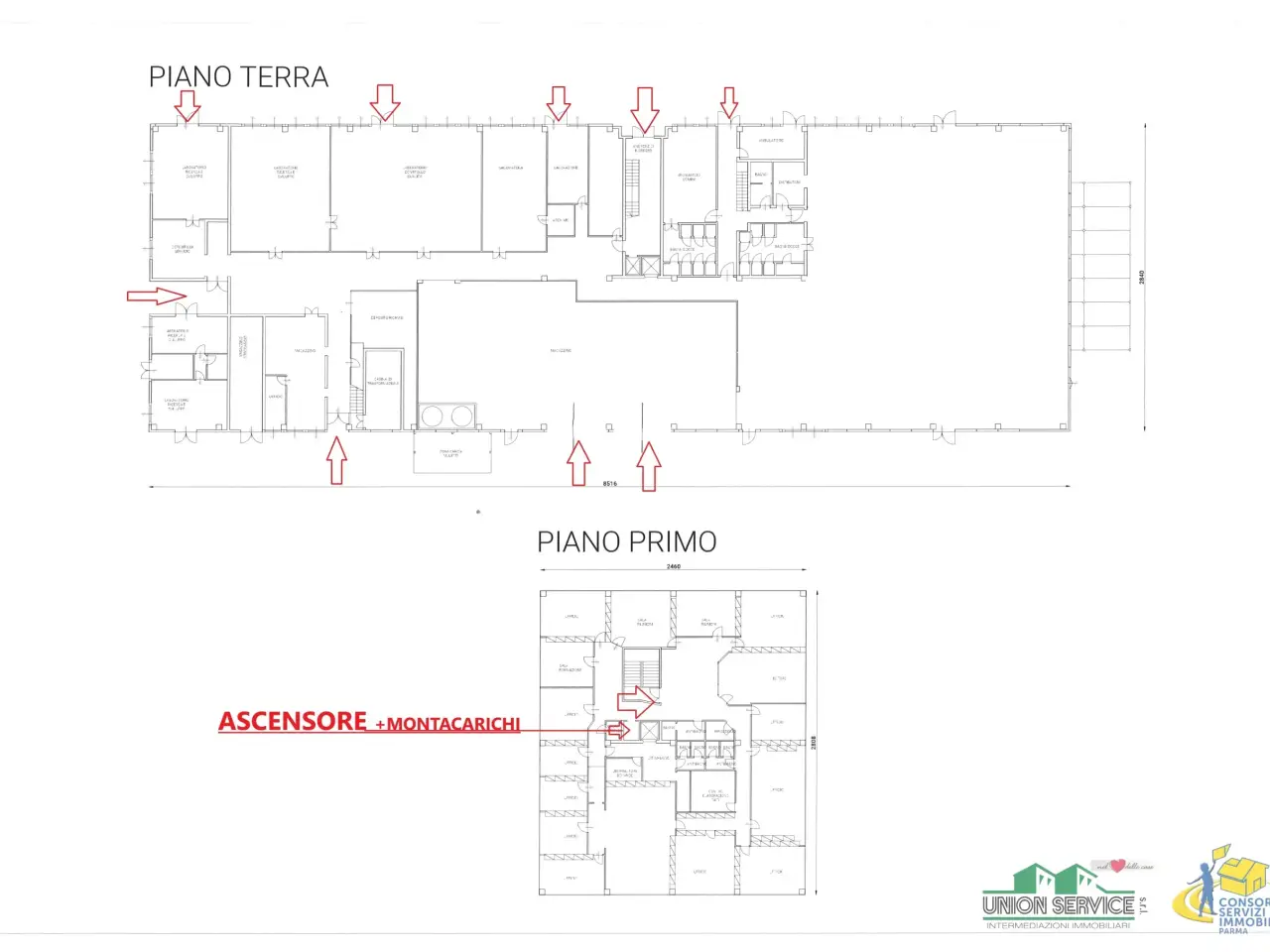 Capannone in Via Forlanini, Parma, {3} - Planimetria 1