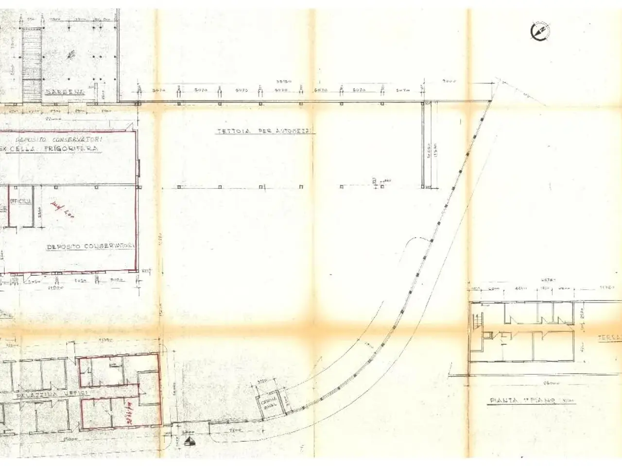 Capannone in Via Teodoro Ticozzi 15, Venezia, {3} - Planimetria 1
