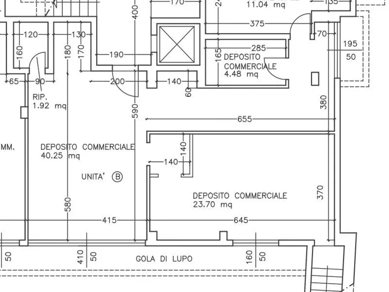 Magazzino in , Quartu Sant'Elena, {3} - Planimetria 1