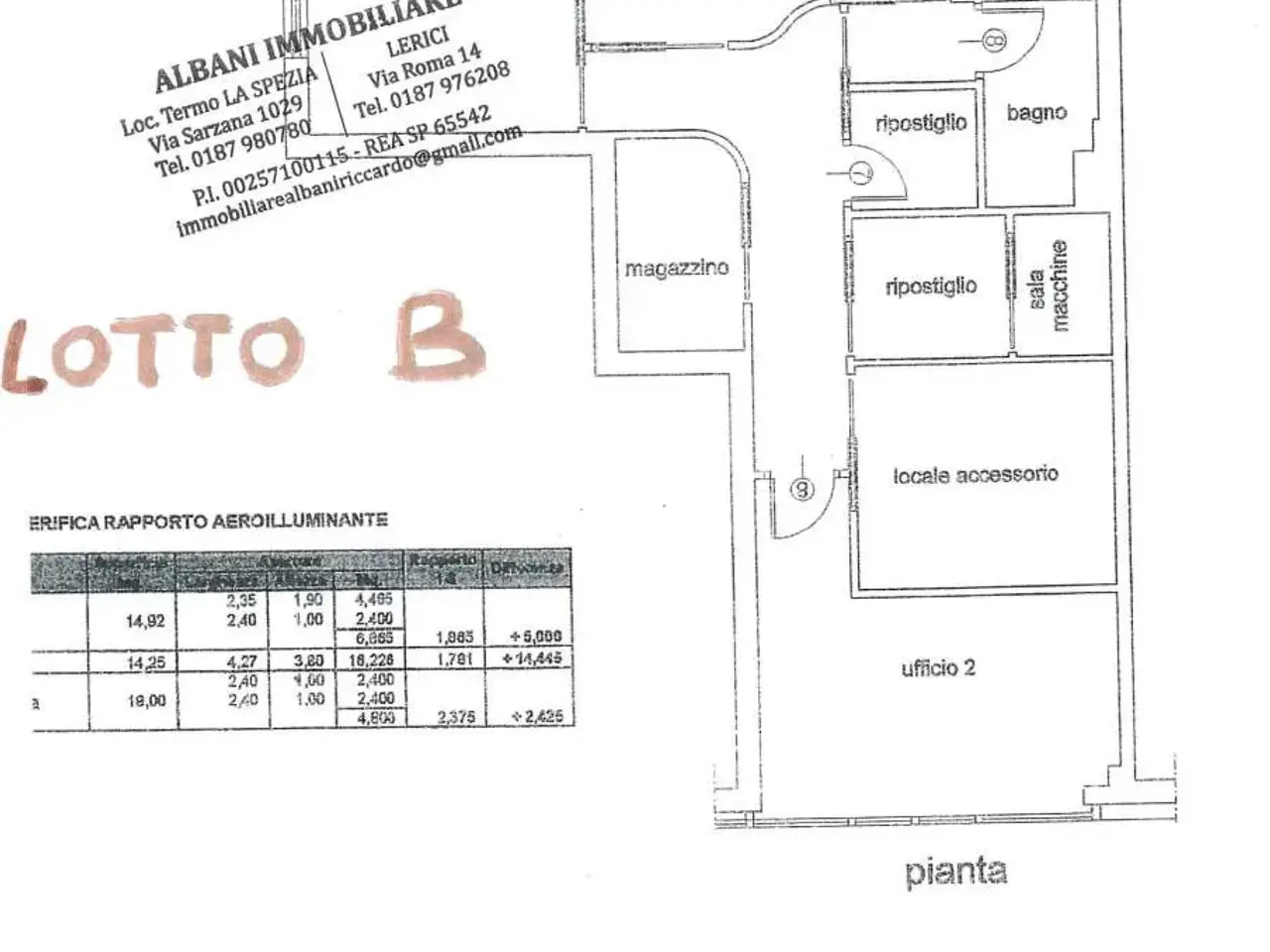 Ufficio in , Sarzana, {3} - Planimetria 1