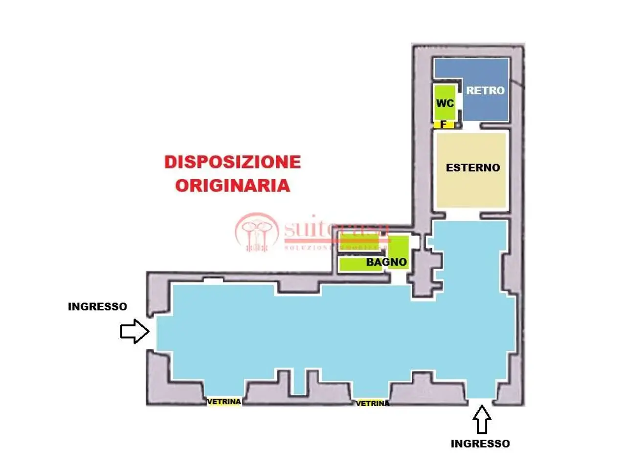 Negozio in Via Maraldo da Trani, Trani, {3} - Planimetria 1