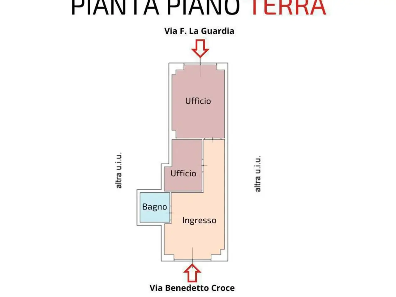 Negozio in Via Benedetto Croce 37, Foggia, {3} - Planimetria 1