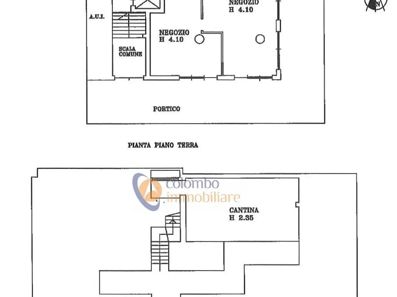 Negozio in Viale Giotto 11, Busto Arsizio, {3} - Planimetria 1