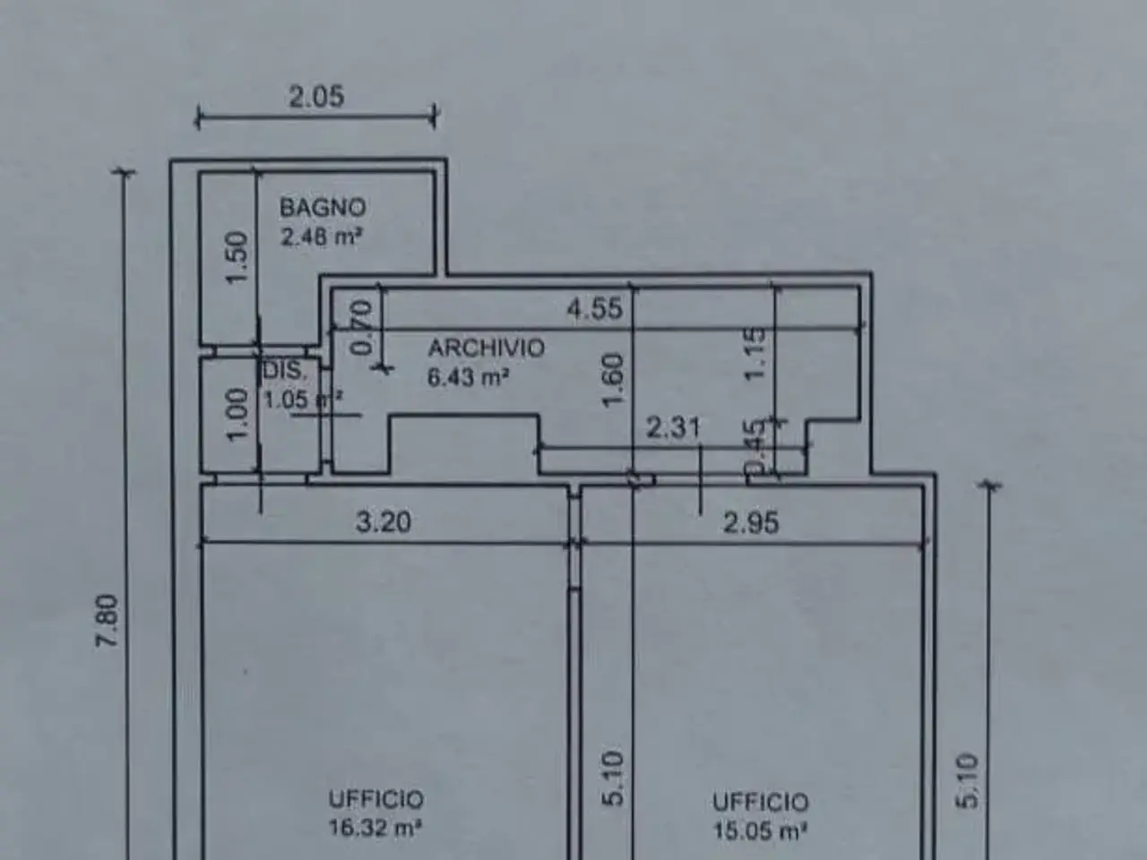Negozio in Via Cagliari, Quartu Sant'Elena, {3} - Planimetria 1