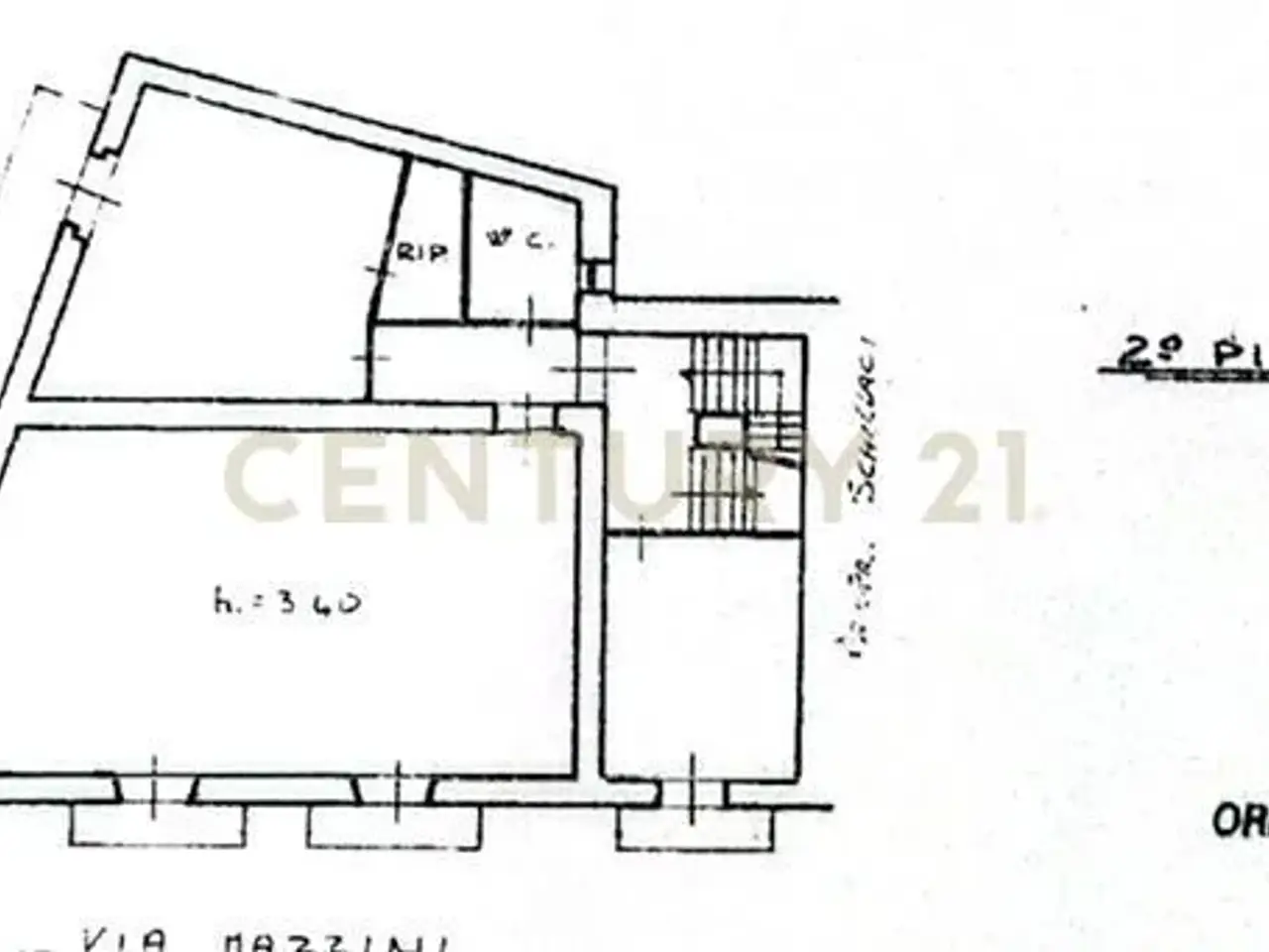 Palazzina commerciale in Via Giuseppe Mazzini 88, Piazza Armerina, {3} - Planimetria 1