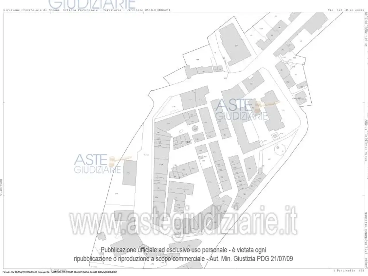 Garage in Piazza G. Leopardi, 1, 60030 Belvedere Ostrense An, Italia 1, Belvedere Ostrense, {3} - Planimetria 1