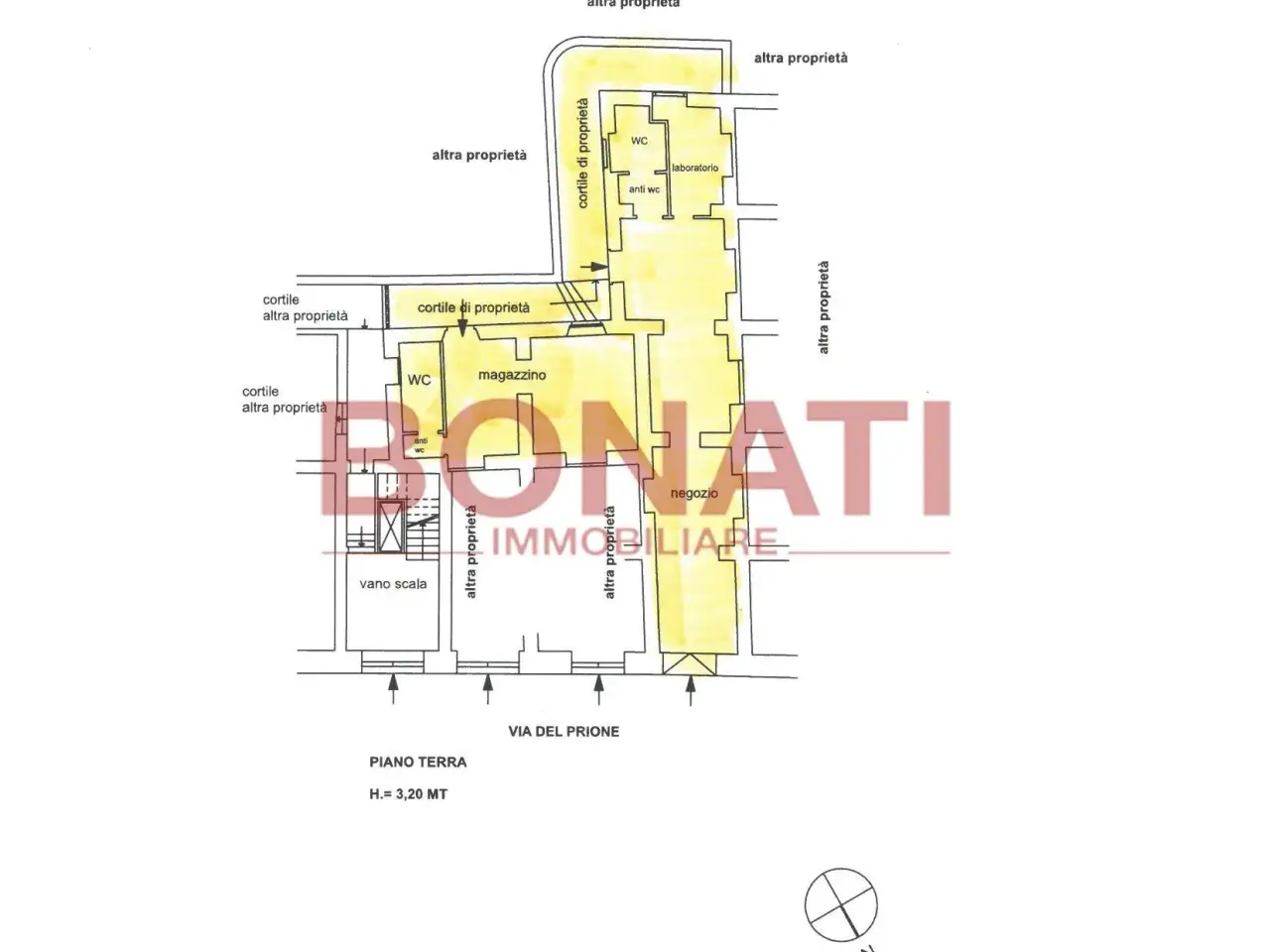 Negozio in , La Spezia, {3} - Planimetria 1