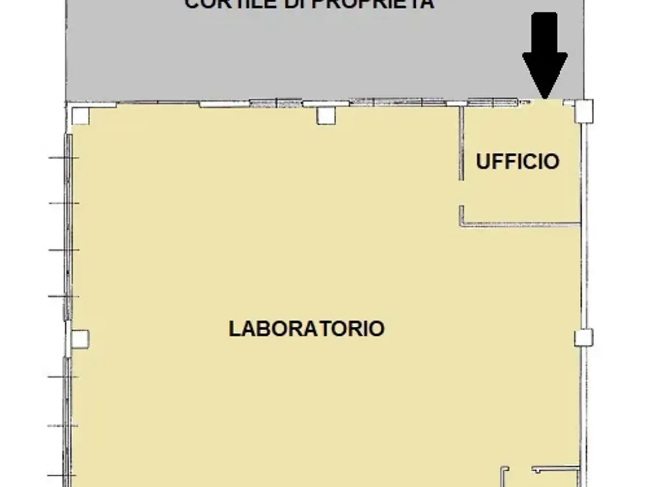 Capannone in Via Merendi 42, Cornaredo, {3} - Planimetria 1
