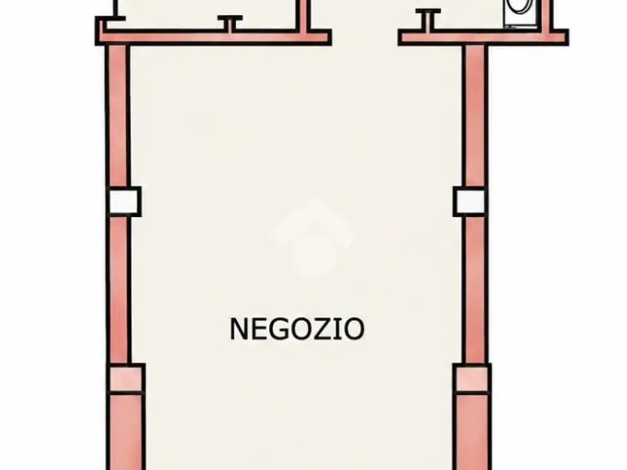 Ufficio in Via Adamello, Melzo, {3} - Planimetria 1