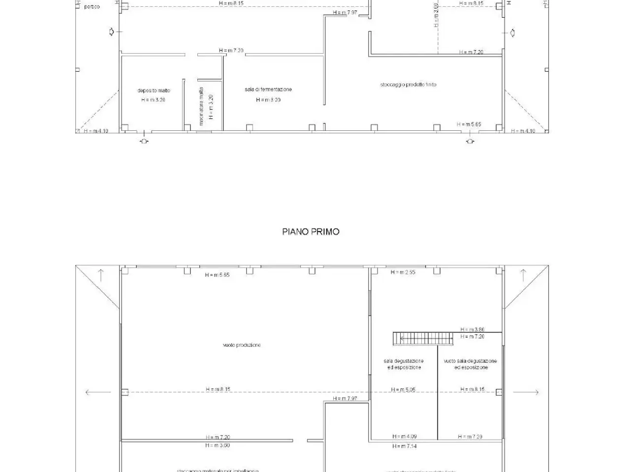 Esercizio commerciale in , Loreto Aprutino, {3} - Planimetria 1