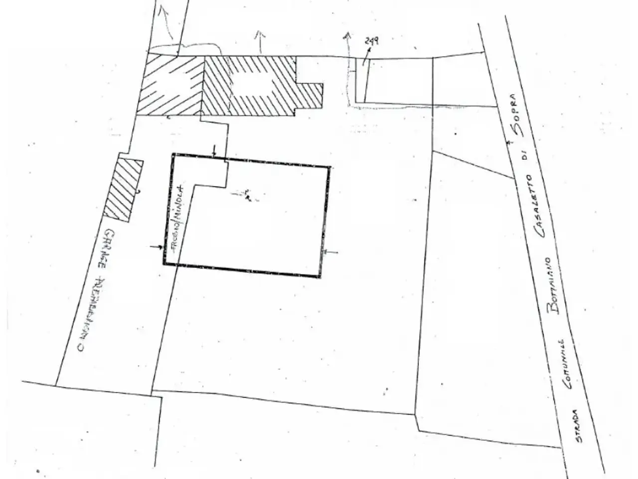 Capannone in Via Maggiore 35, Ricengo, {3} - Planimetria 1