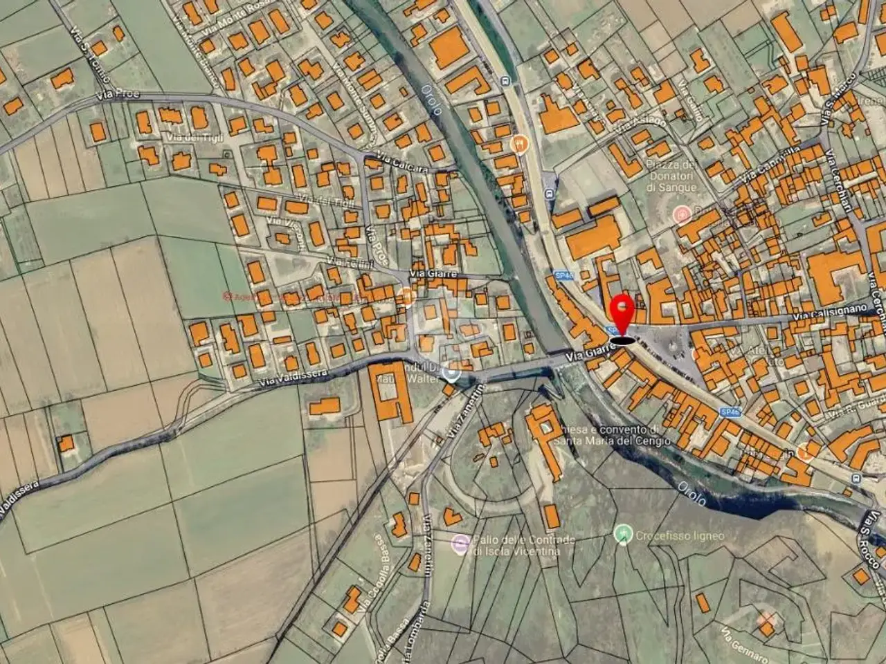 Negozio in Via Arasella 76, Isola Vicentina, {3} - Planimetria 1