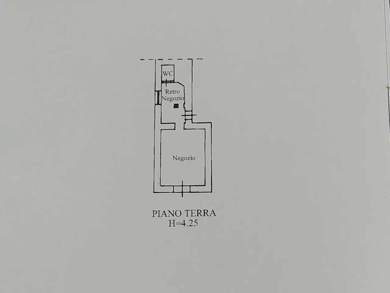 Negozio in Via Roberto d'Angio' 43, Santa Maria Capua Vetere, {3} - Planimetria 1