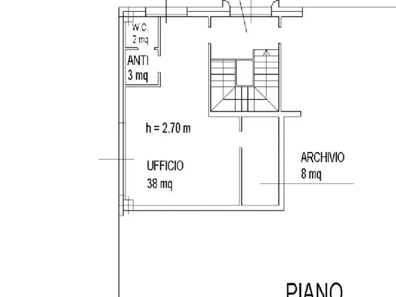 Ufficio in Via Nobel 1, Cavriago, {3} - Planimetria 1