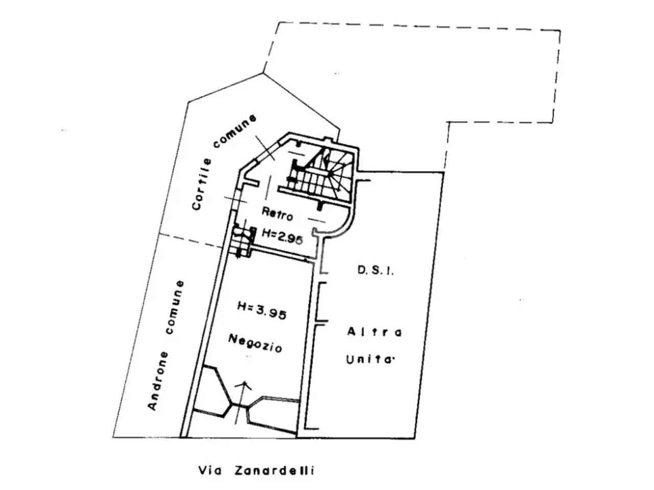 Negozio in Via Zanardelli 26, Manerba Del Garda, {3} - Planimetria 1