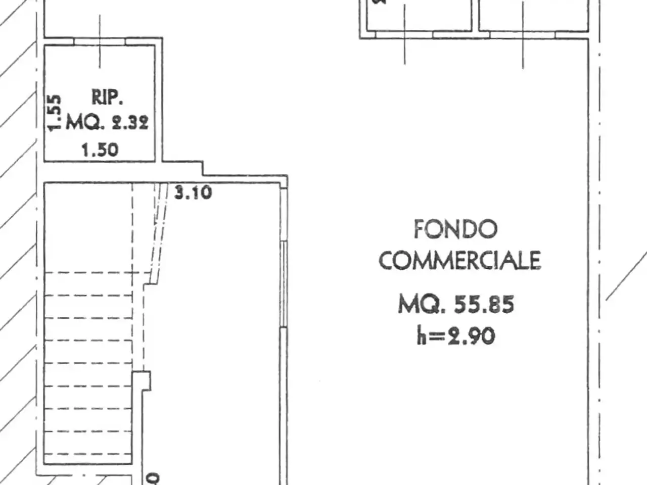 Locale commerciale in Azario Sauro 50059, Vinci, {3} - Planimetria 1