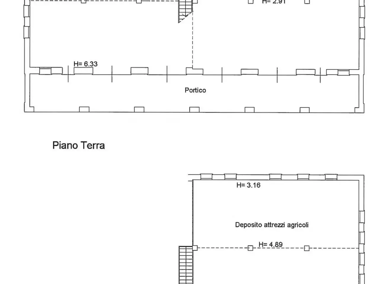 Capannone in Via Paradisi, Vigonza, {3} - Planimetria 1