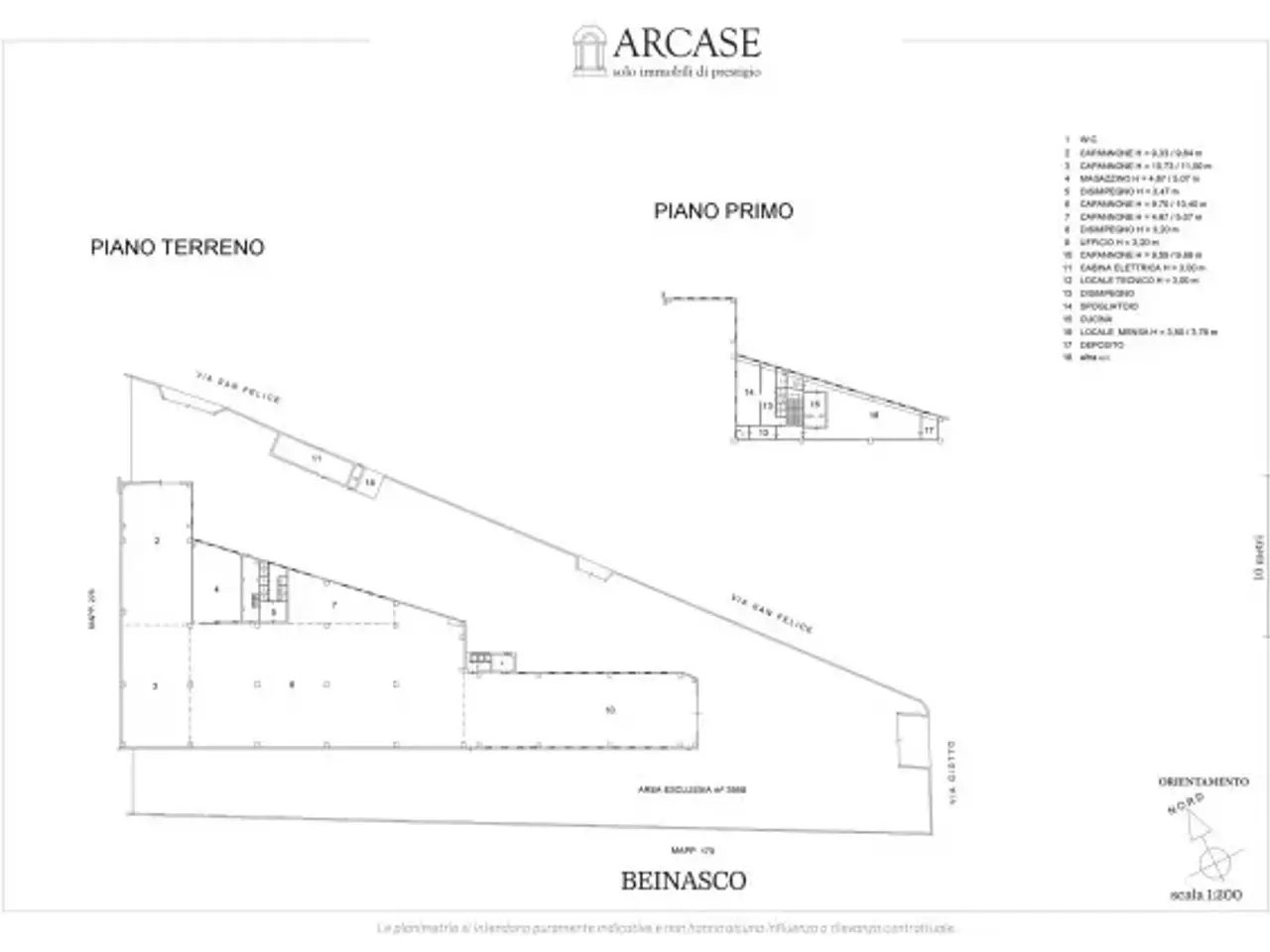 Capannone in Via San Felice, Beinasco, {3} - Planimetria 1