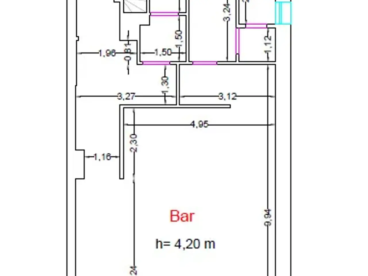 Bar in , Lamezia Terme, {3} - Planimetria 1