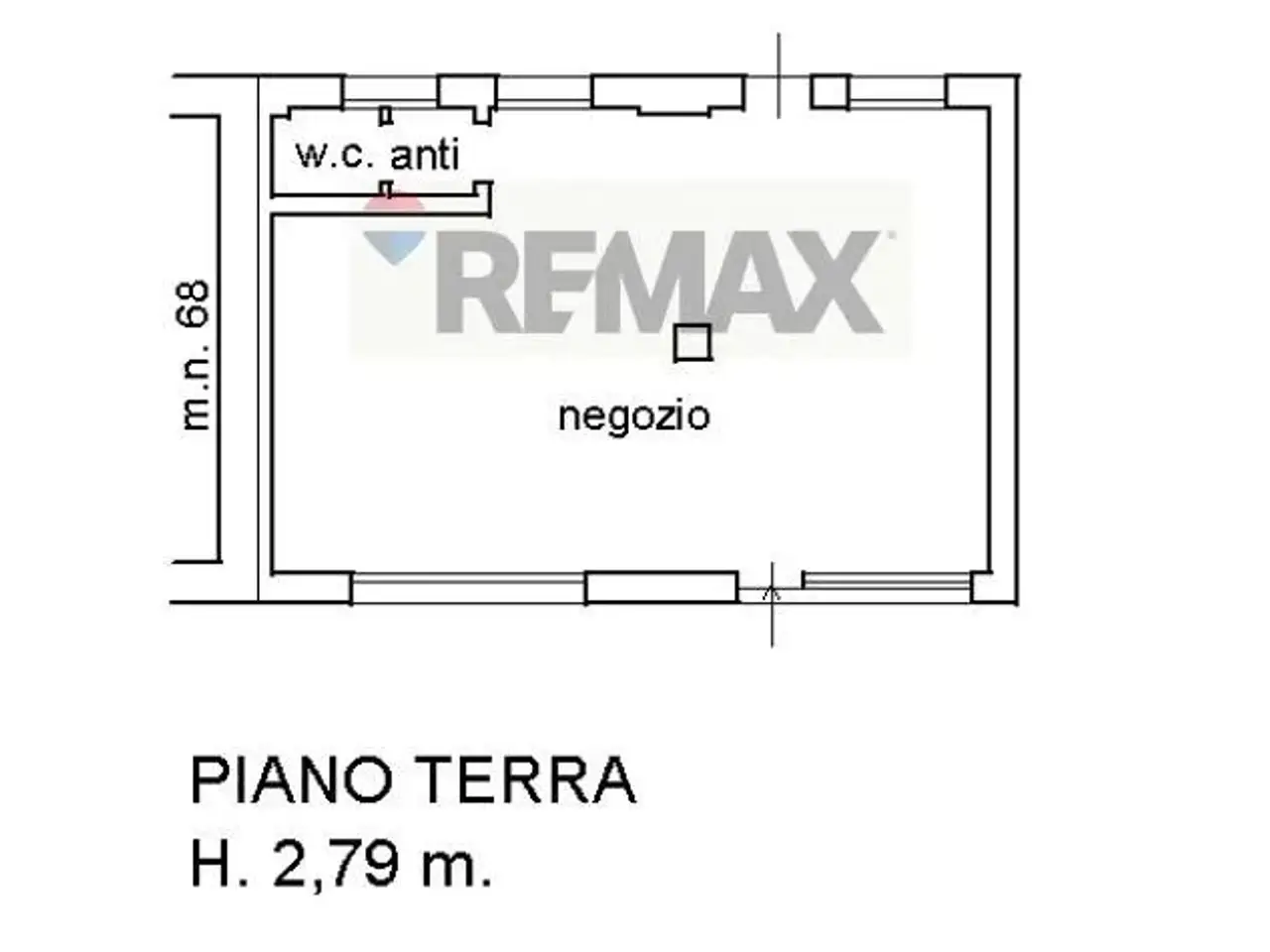 Negozio in Via Presti 39 a, Moriago Della Battaglia, {3} - Planimetria 1