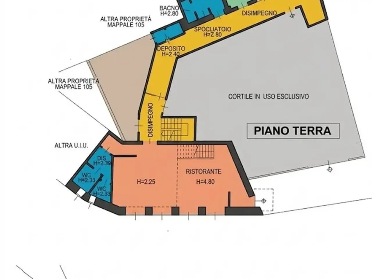Negozio in Via Principale 27, Liscate, {3} - Planimetria 1
