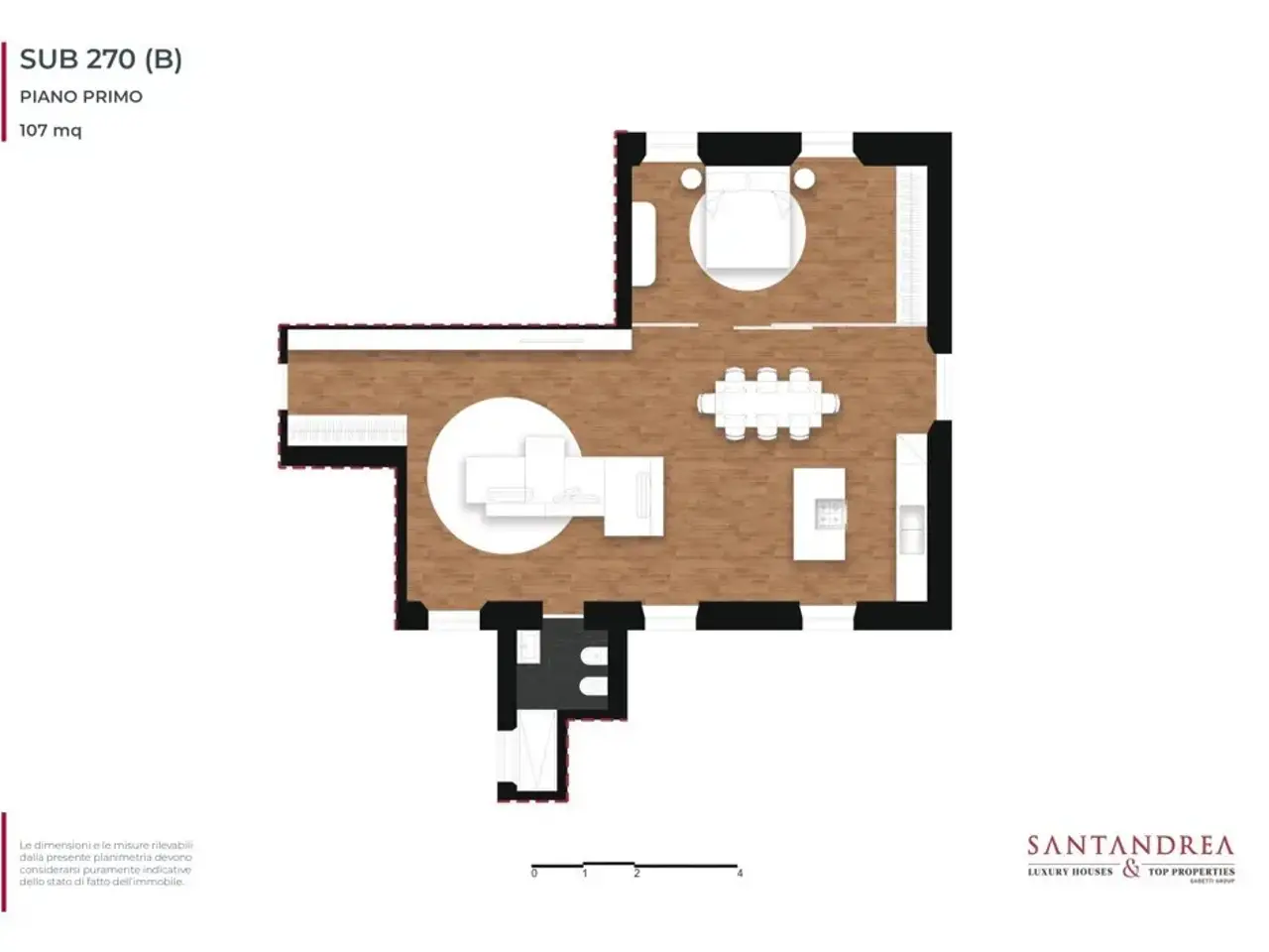 Ufficio in Viale Calamandrei 49, Montepulciano, {3} - Planimetria 1