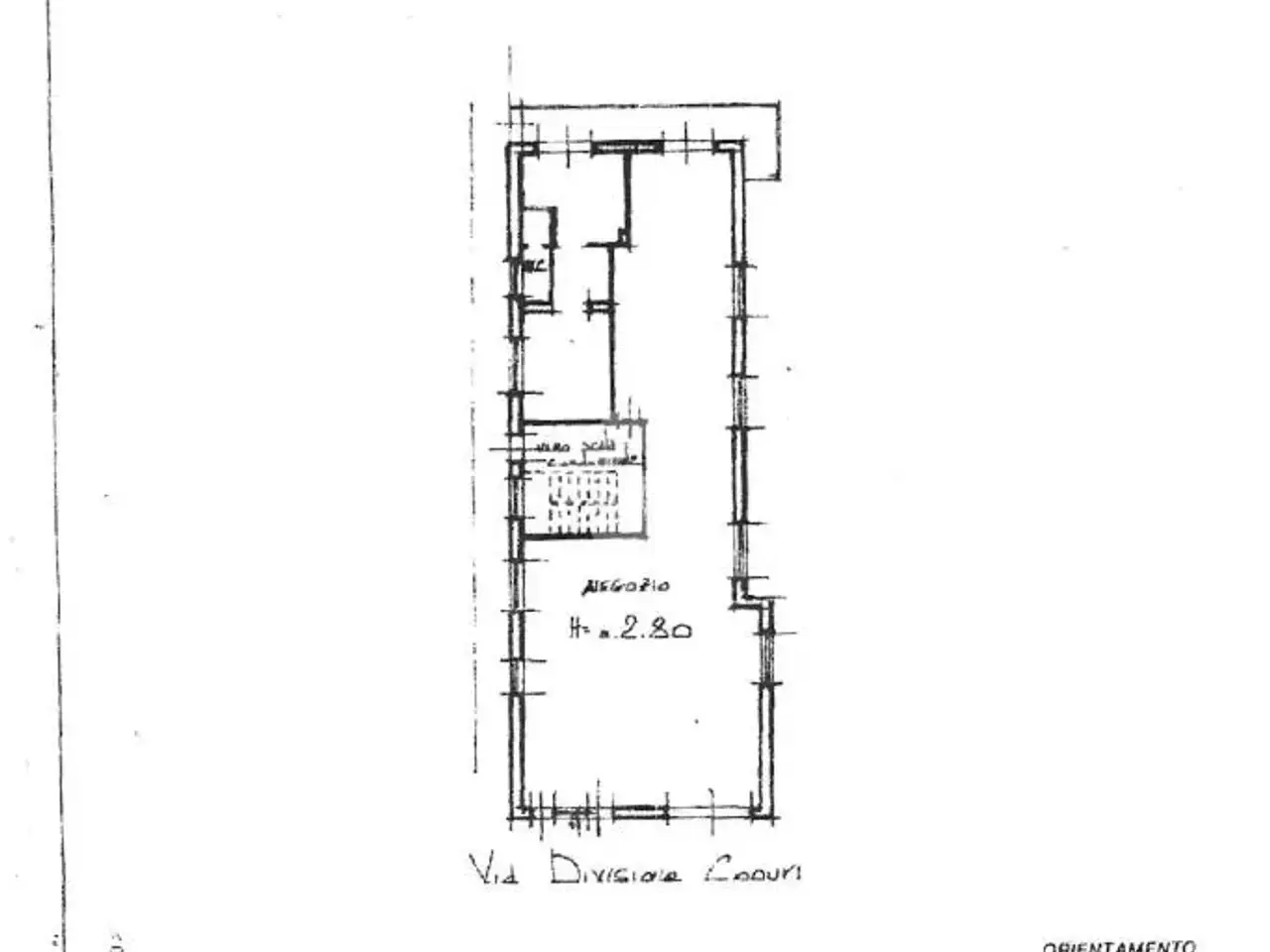 Negozio in Via Divisione Coduri, Cogorno, {3} - Planimetria 1
