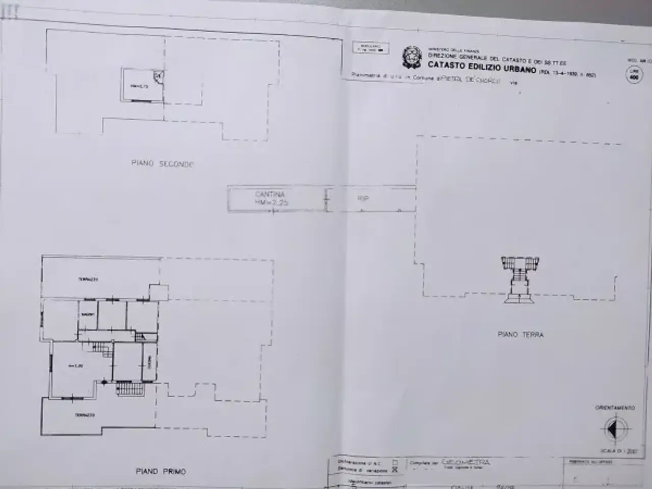 Azienda agricola in , Pietra De' Giorgi, {3} - Planimetria 1