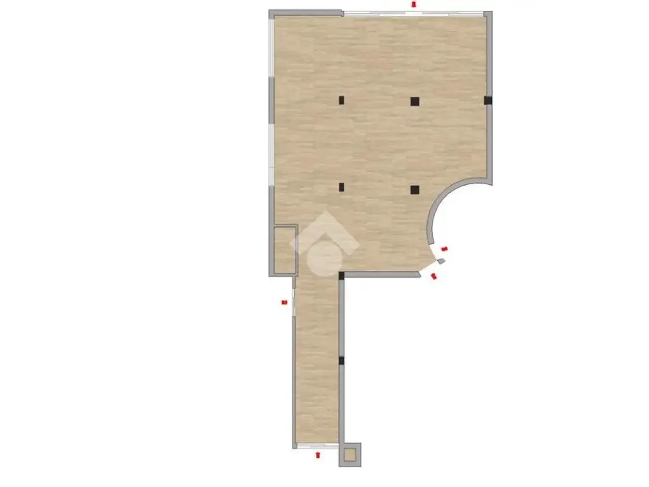 Magazzino in Via Monte Altore 21, Abano Terme, {3} - Planimetria 1