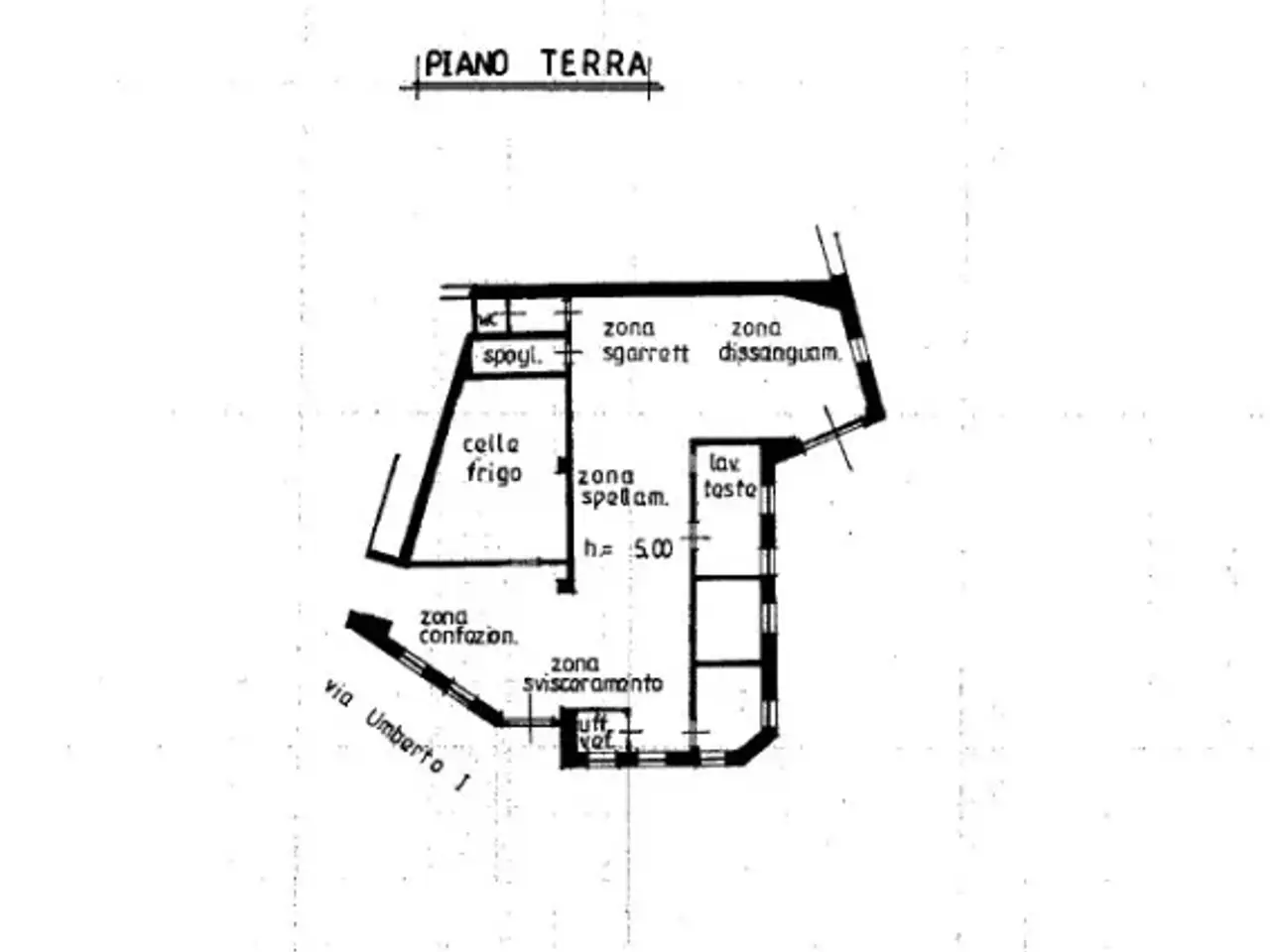 Negozio in Via Umberto I 3, Verduno, {3} - Planimetria 1