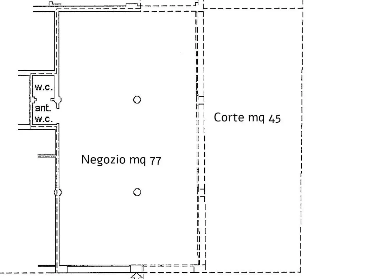 Negozio in Viale Italia 56, Lignano Sabbiadoro, {3} - Planimetria 1