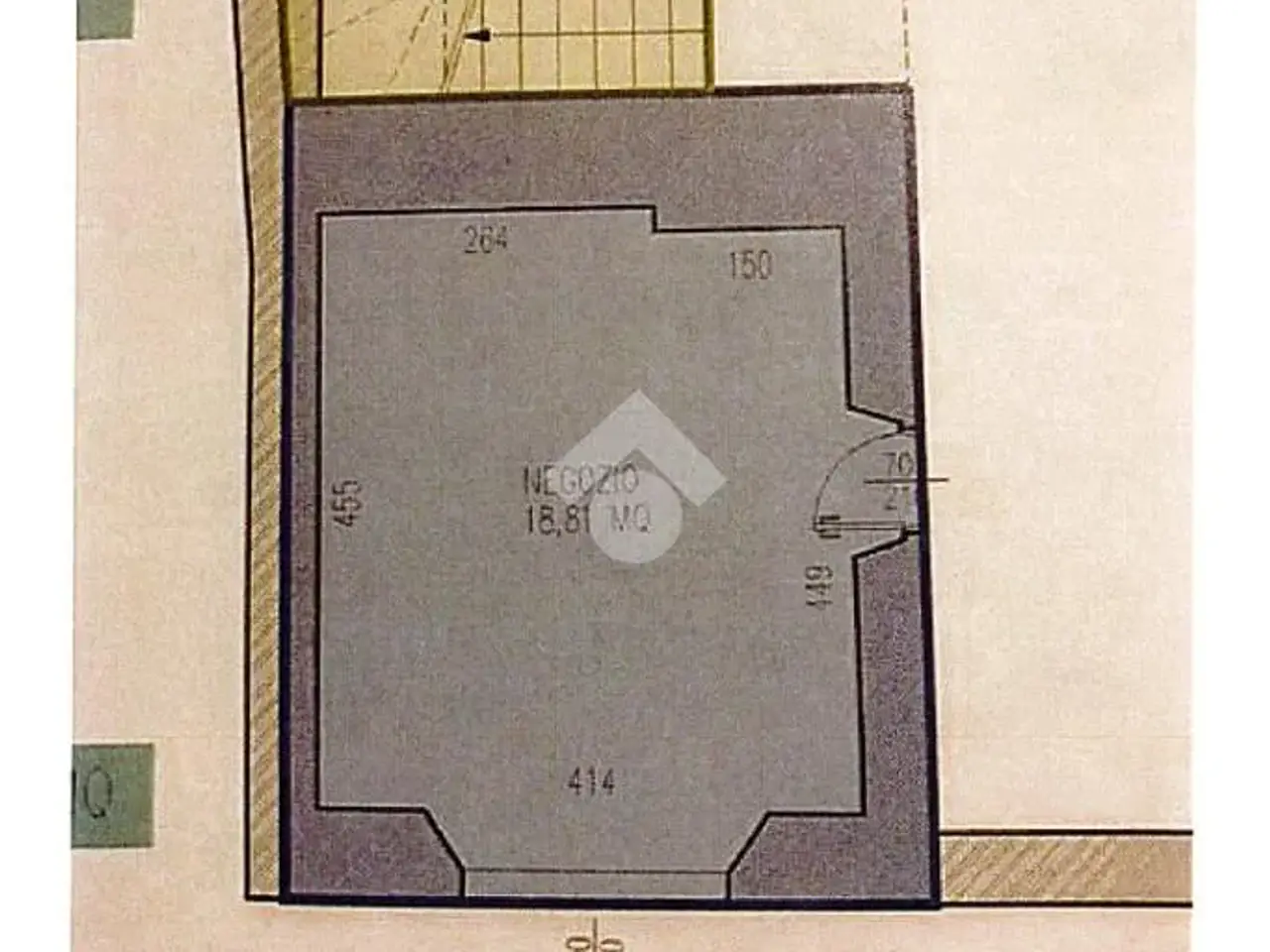 Ufficio in Via Zeveto 1, Chiari, {3} - Planimetria 1