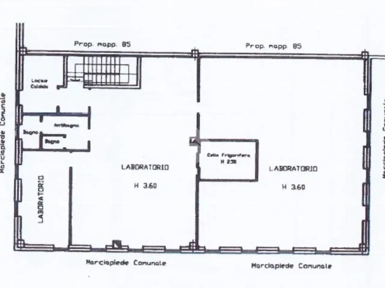 Capannone in Via Albert Einstein, Cassano D'Adda, {3} - Planimetria 1