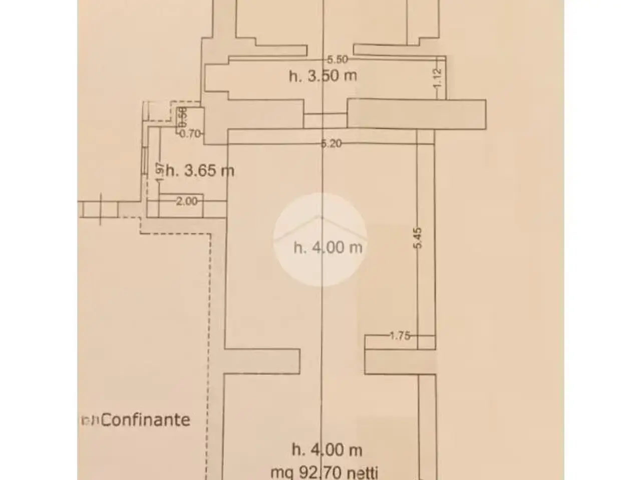 Negozio in Via Giacomo Leopardi 22, Napoli, {3} - Planimetria 1