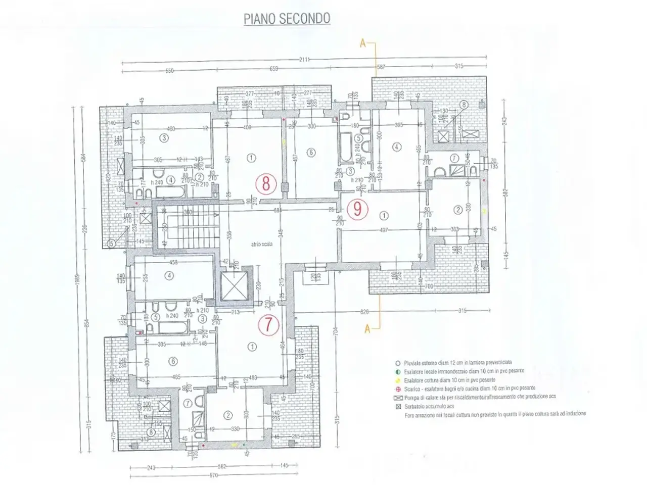 Trilocale in vendita, Via Gioacchino Rossini, Agrate Brianza - Planimetria 1