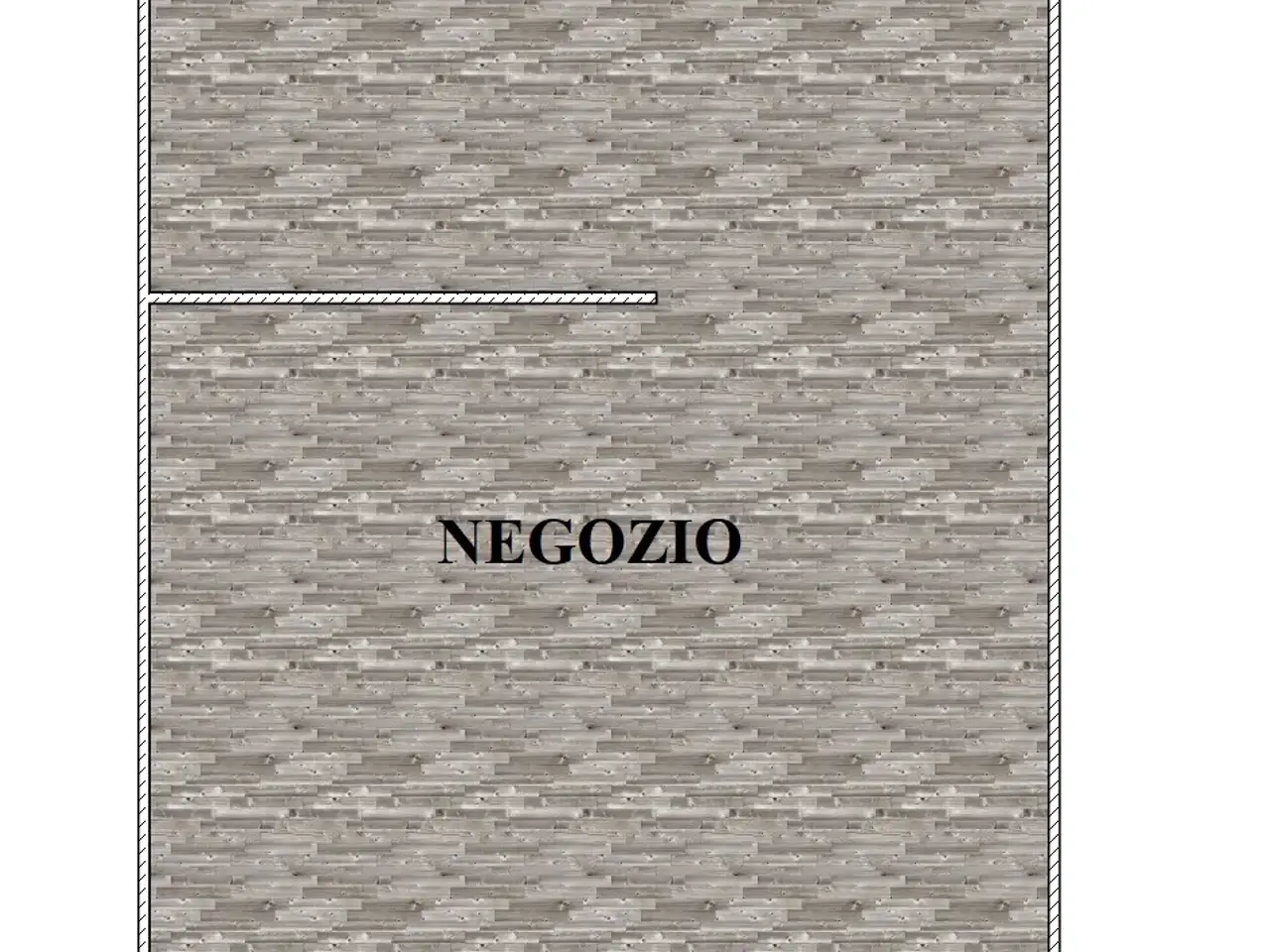 Negozio in Via Gallo Marcucci, Faenza, {3} - Planimetria 1