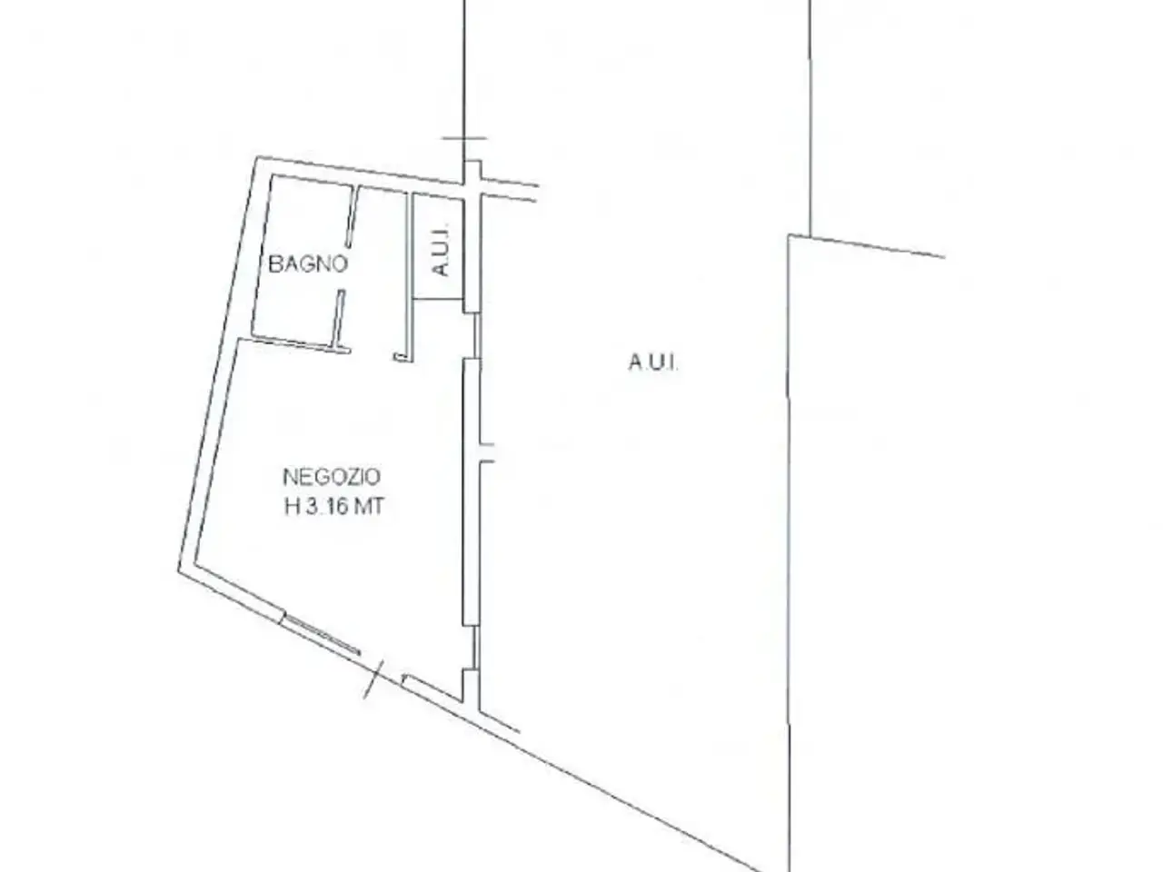 Negozio in Viale Repubblica 27, Mazzano, {3} - Planimetria 1