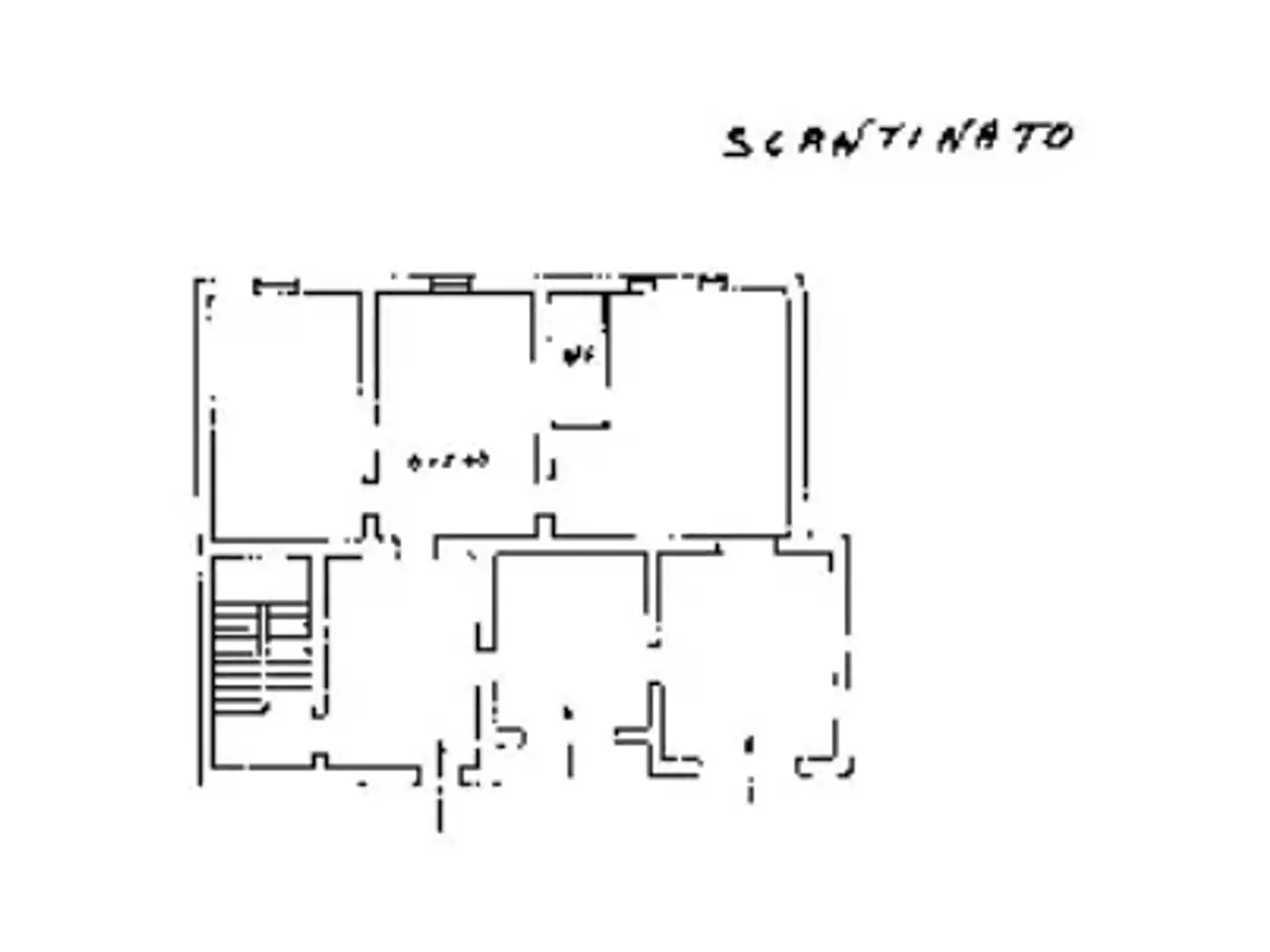 Magazzino in Via Antonio Gramsci, 2/a 2/a, Zumpano, {3} - Planimetria 1