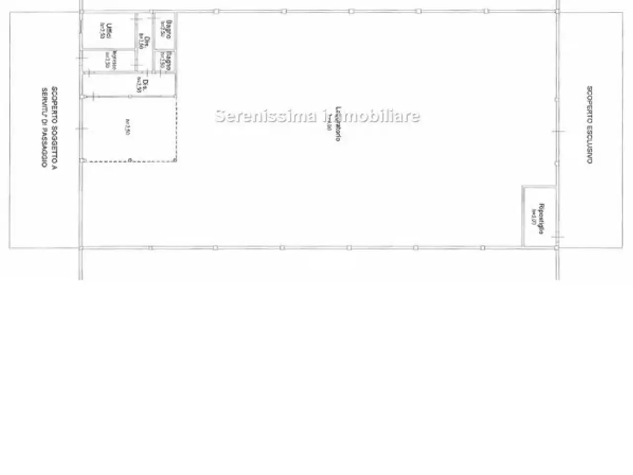 Capannone in , Vallefoglia, {3} - Planimetria 1